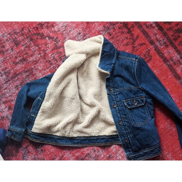 Sherpa lined Denim Jacket XS - Picture 4 of 4